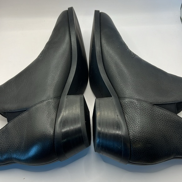 Ralph Lauren Prestyn-Bo-Bte Black Tumbled Leather size 7.5 - Picture 6 of 10